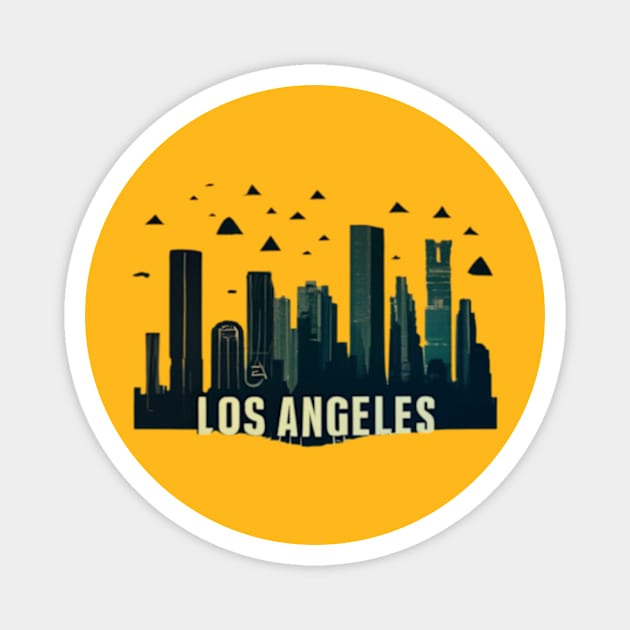 Los Angeles Magnet by TshirtMA